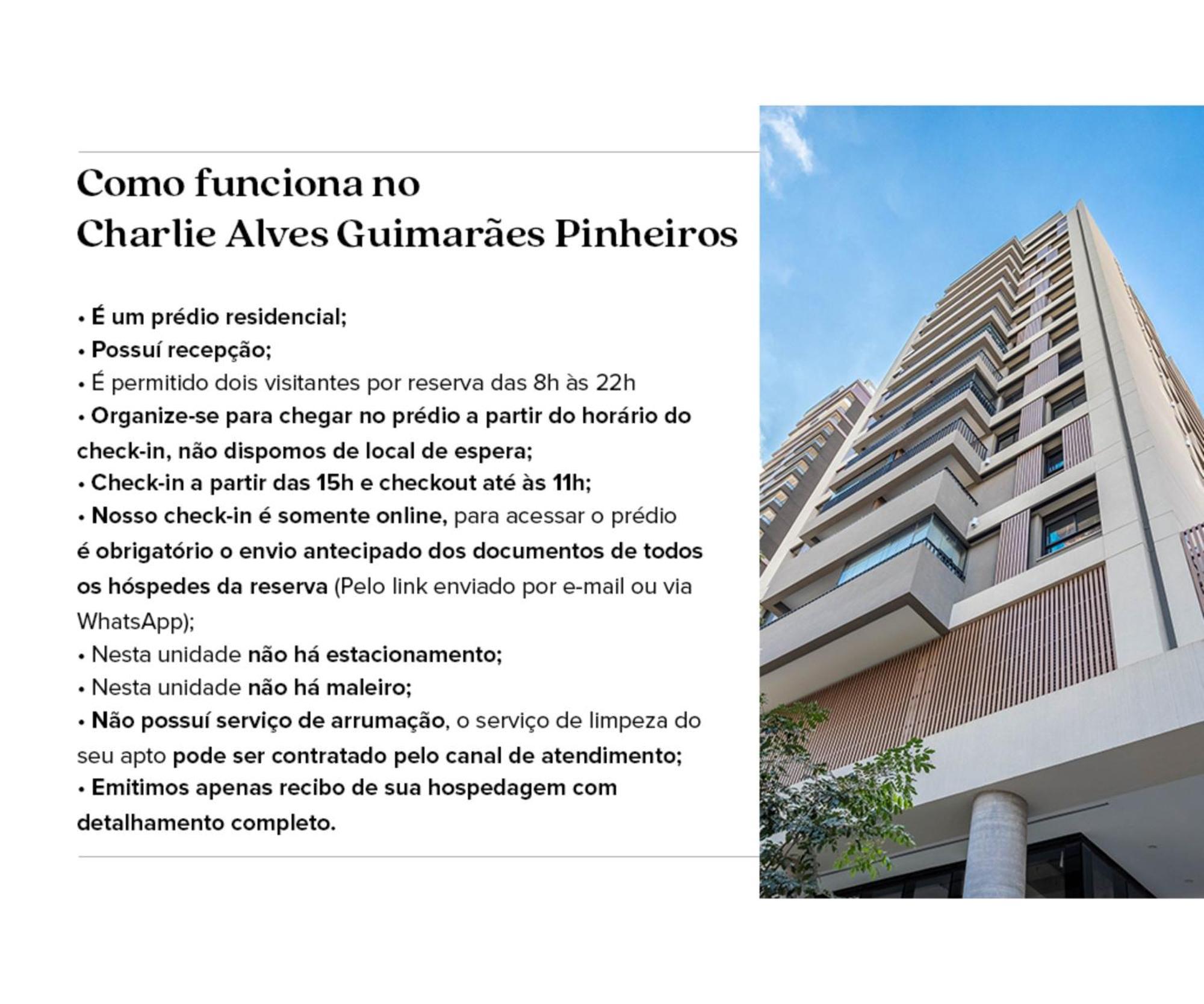 Charlie Alves Guimaraes Pinheiros Appartement São Paulo Buitenkant foto